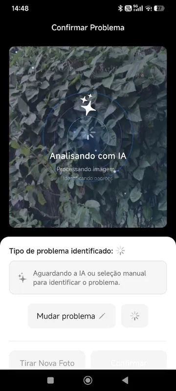 App ProPedido: IA analisando a foto para identificar o problema
